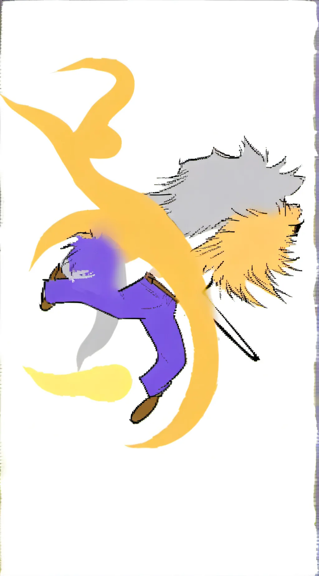 ai character: joy went crazy... background