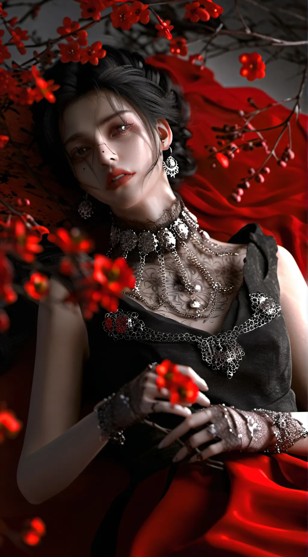 ai character: Aria background