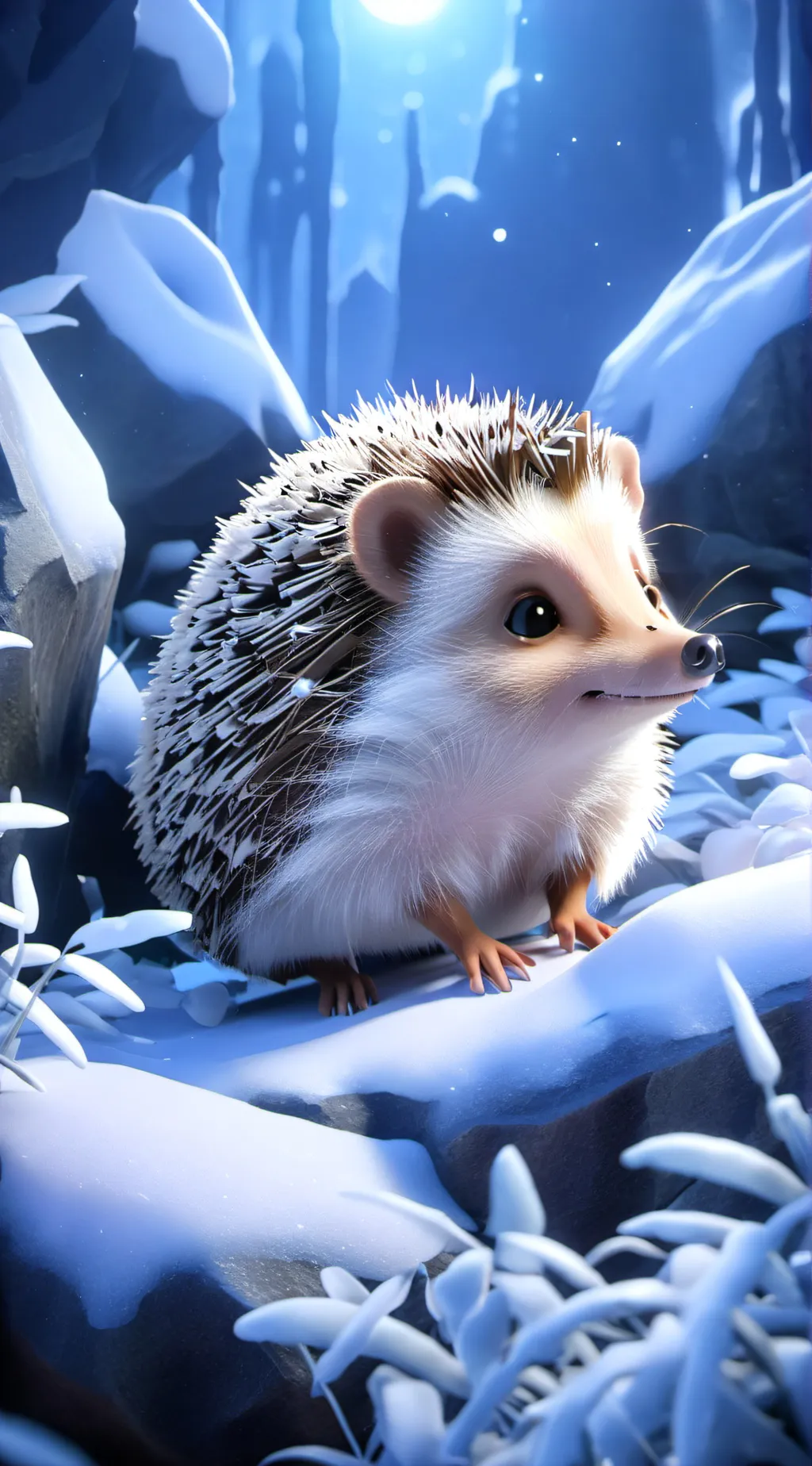 ai character: Carl the hedgehog  background