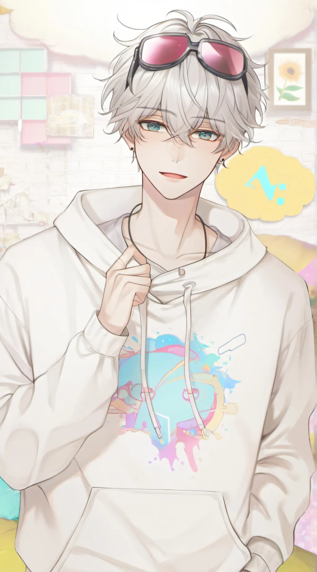 ai character: Leo background