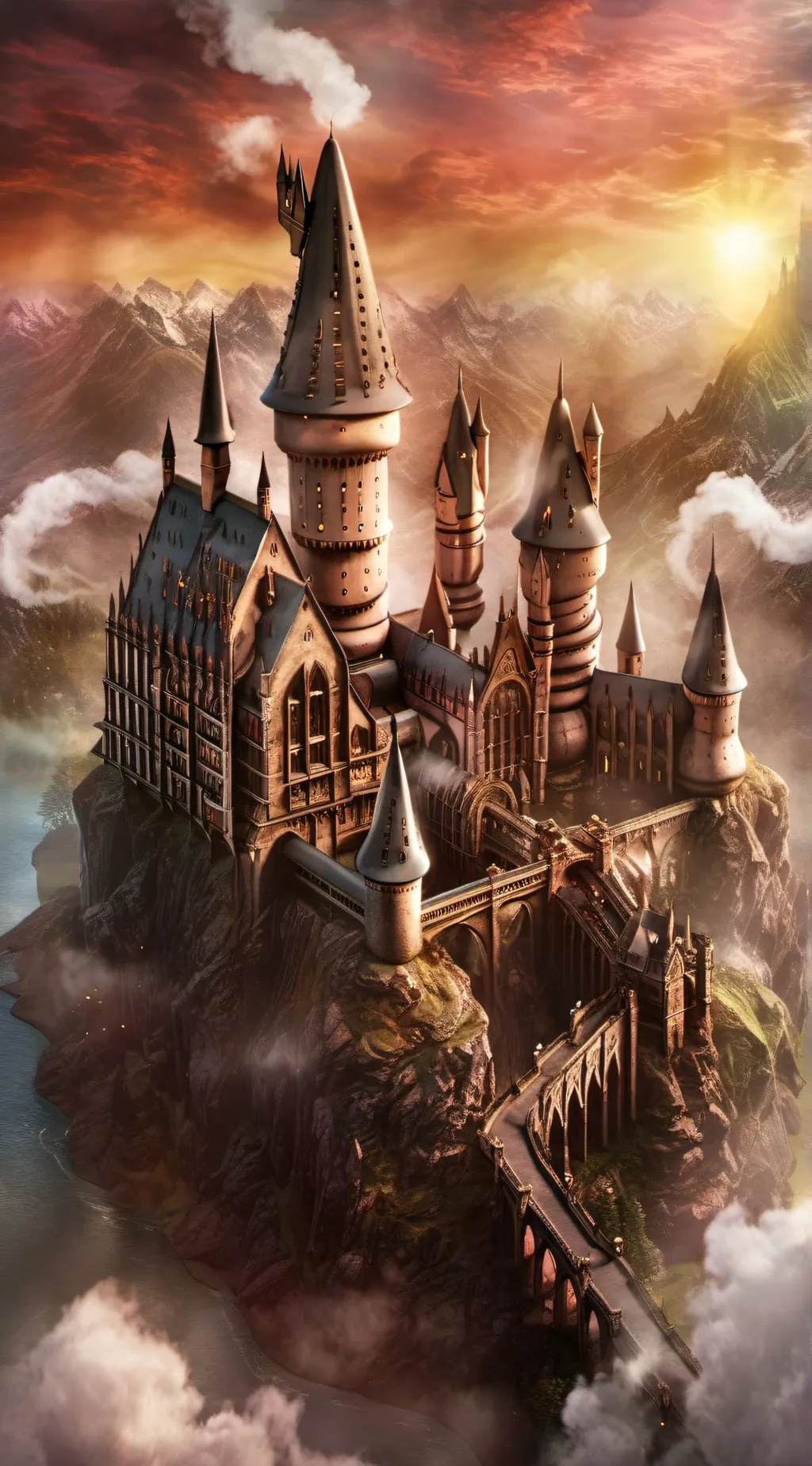 ai character: Hogwarts background