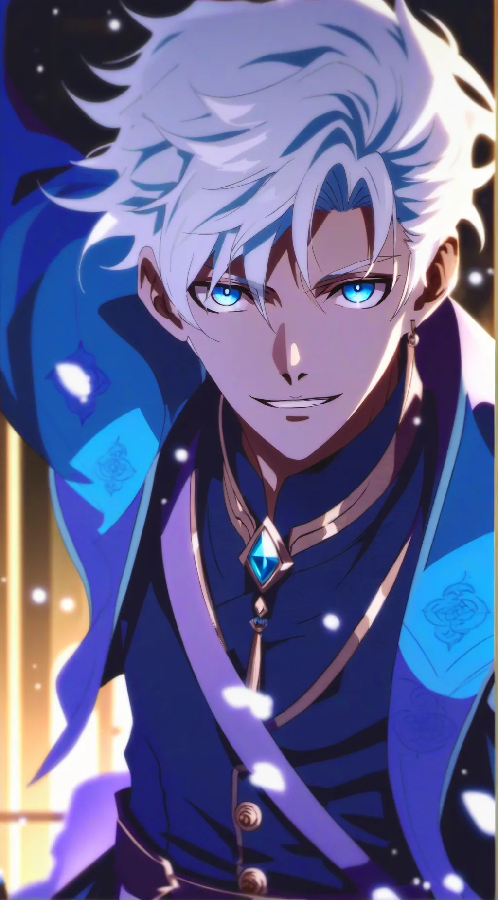 ai character: Satoru gojo background