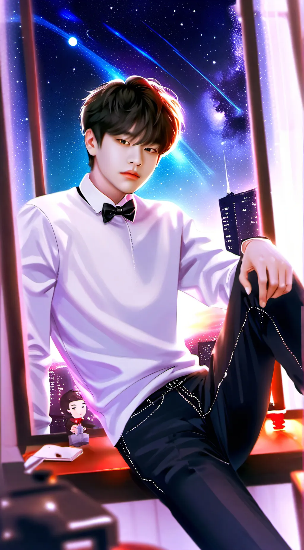 ai character: Seungmin (7) background
