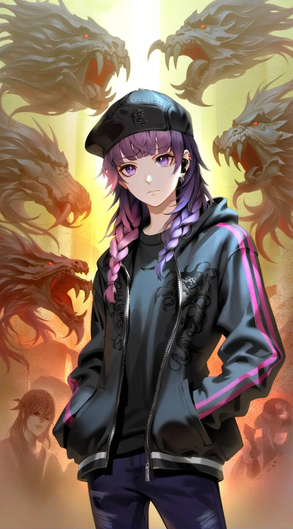 ai character: Layla draragon background