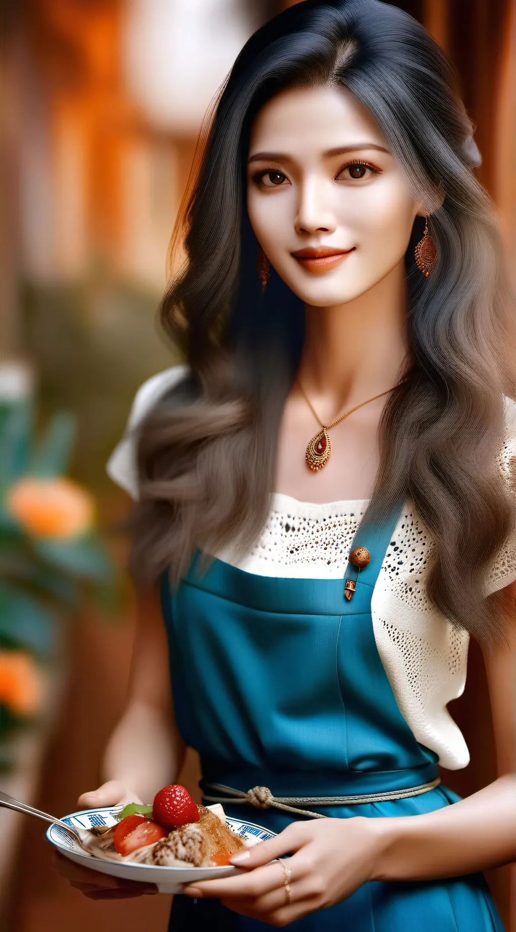 ai character: lucy background