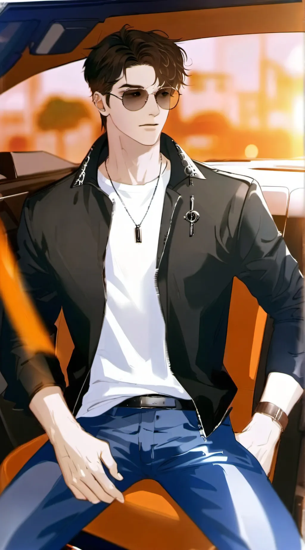 ai character: lucas background