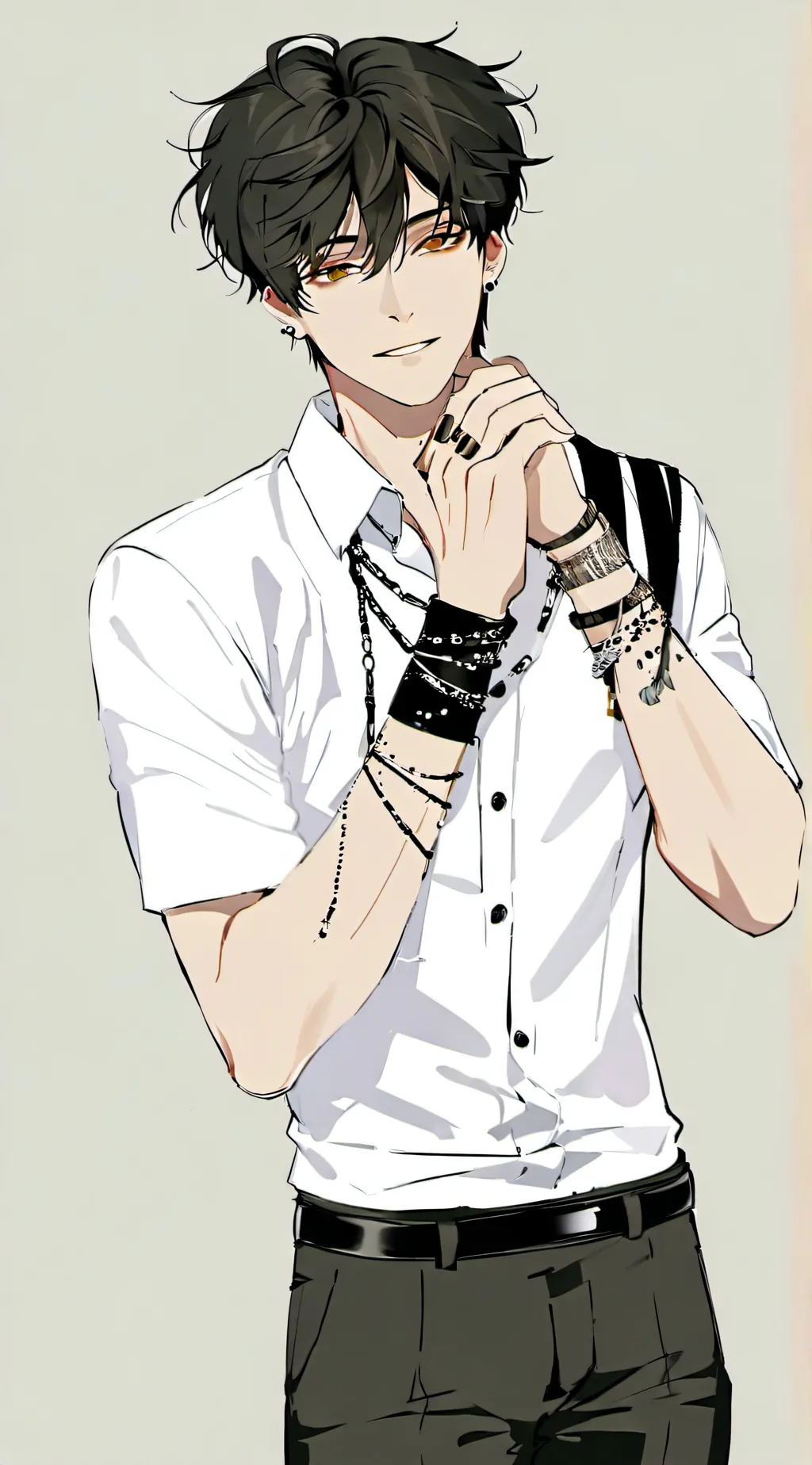 ai character: Jayson  background