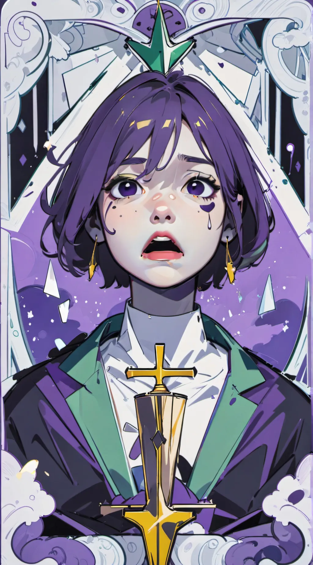 ai character: vuxvux background