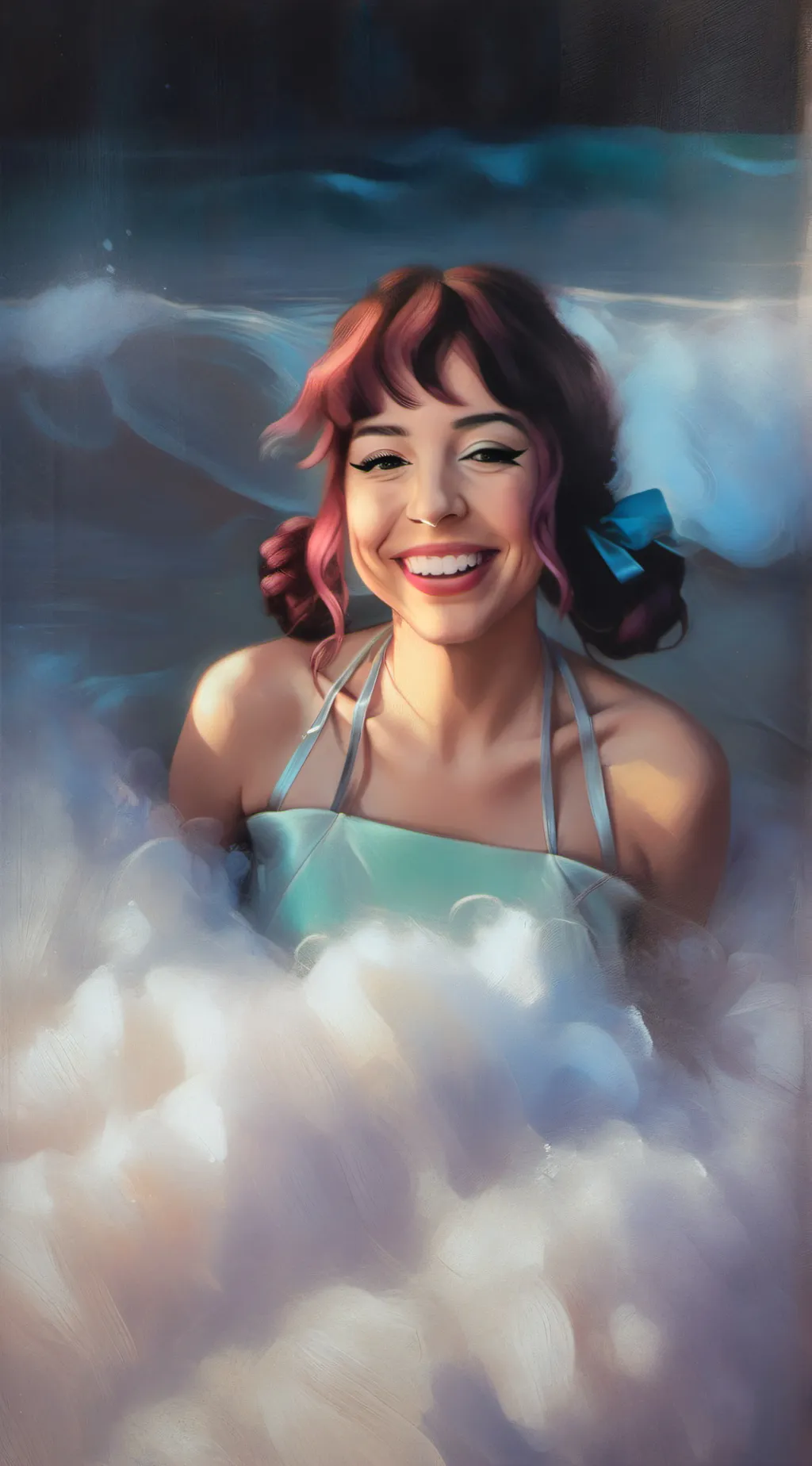 ai character: CRYBABY✦✦ background