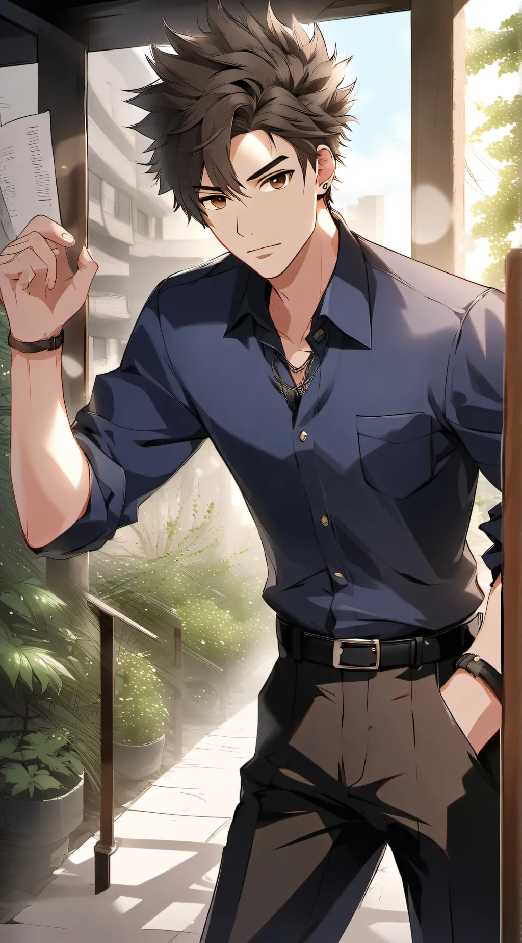 ai character: X7 background