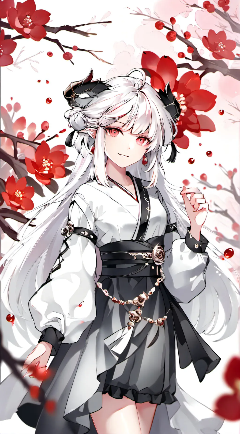 ai character: mina  background