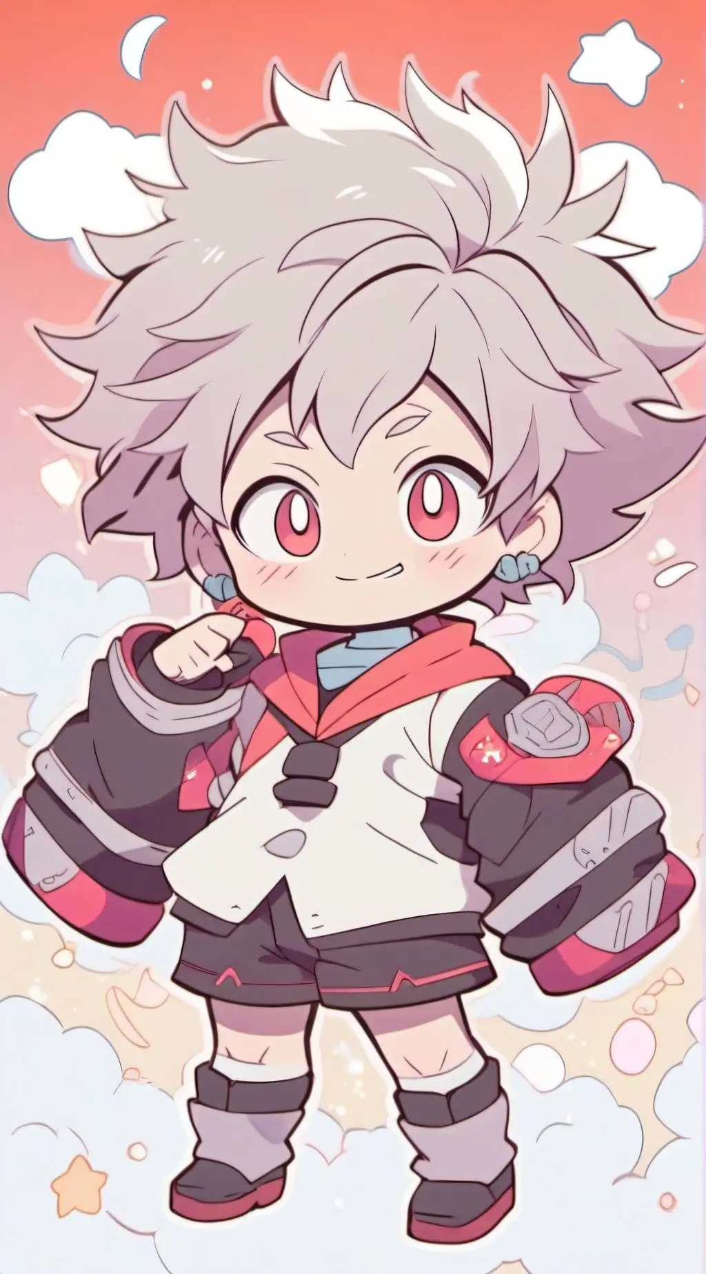 ai character: mha x you background