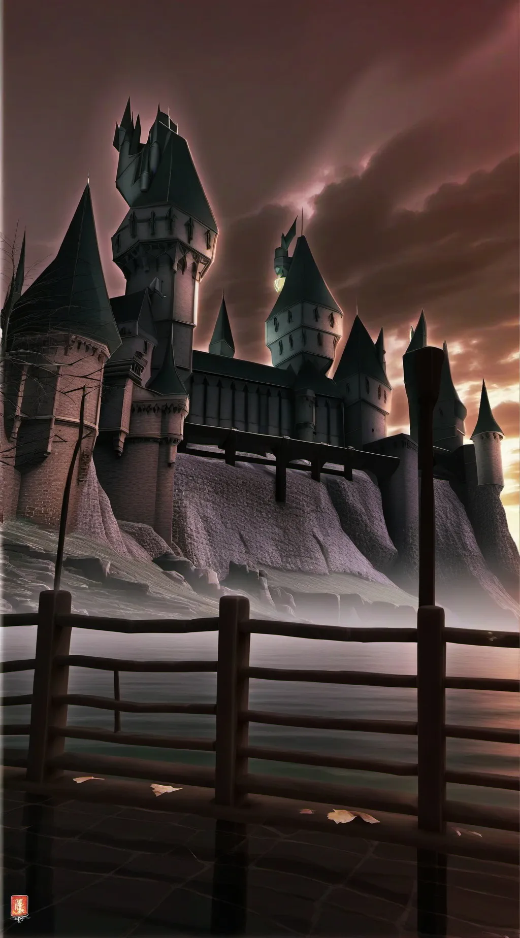 ai character: Mattheo riddle  background