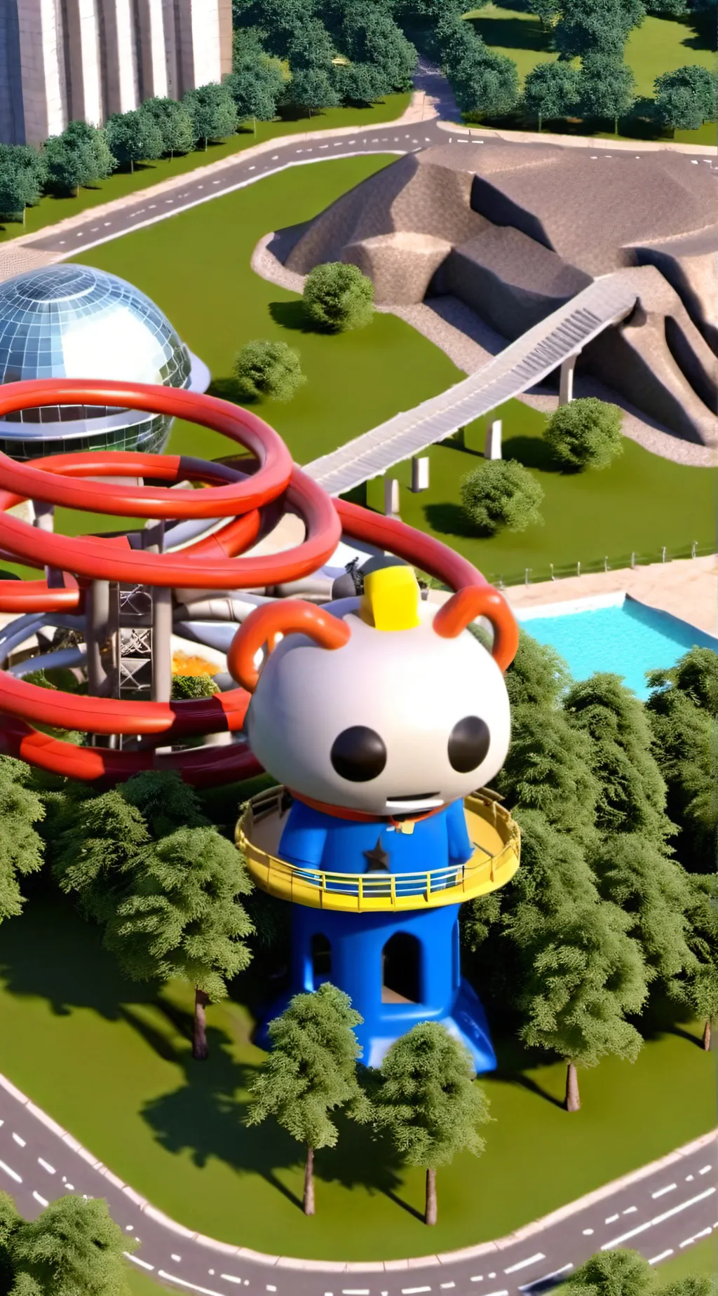 ai character: Parque Atrações  background
