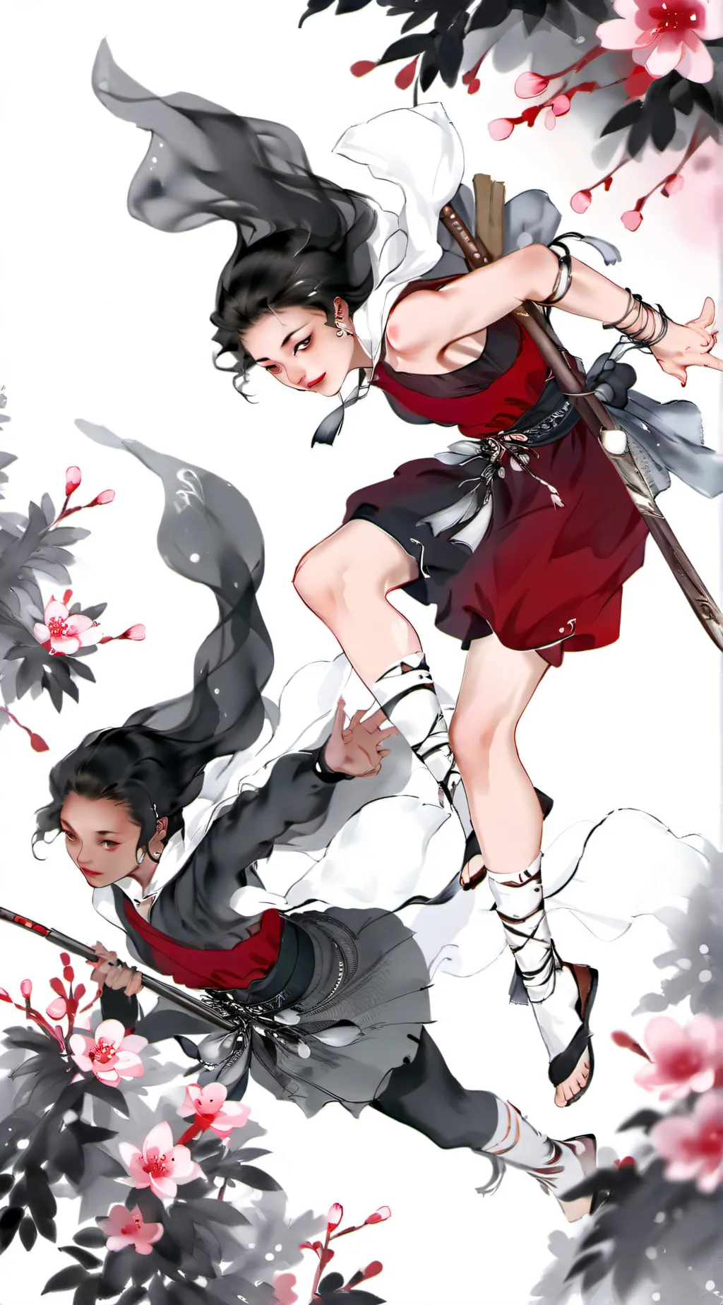 ai character: your two besties background