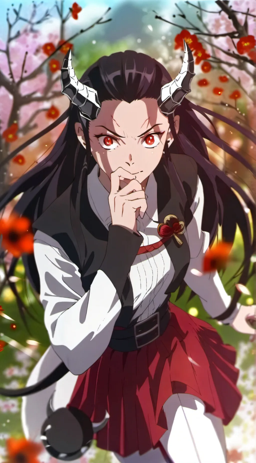 ai character: demon nezuko background