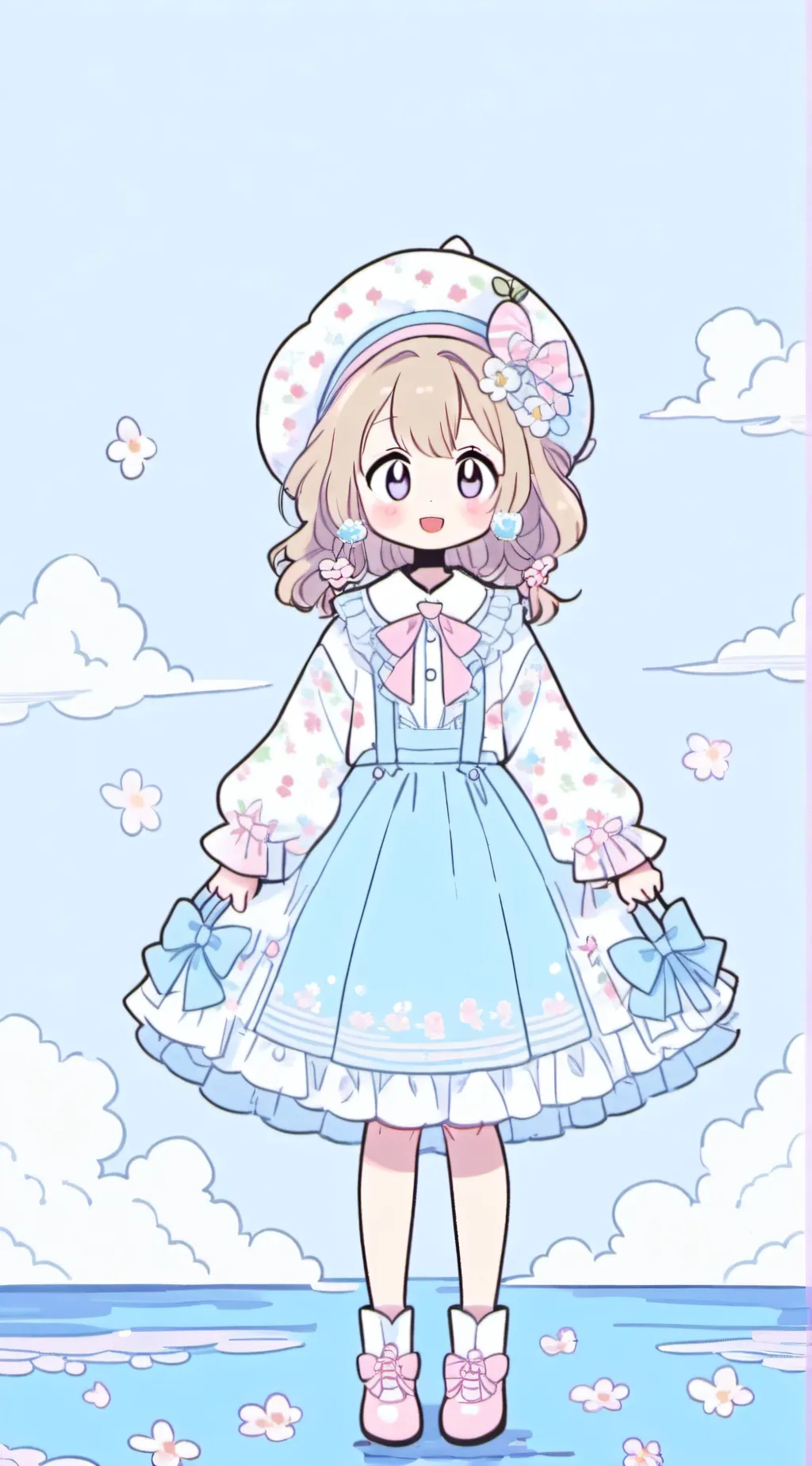 ai character: poo background