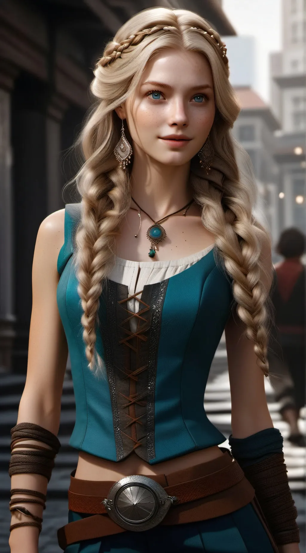 ai character: Sofia  background