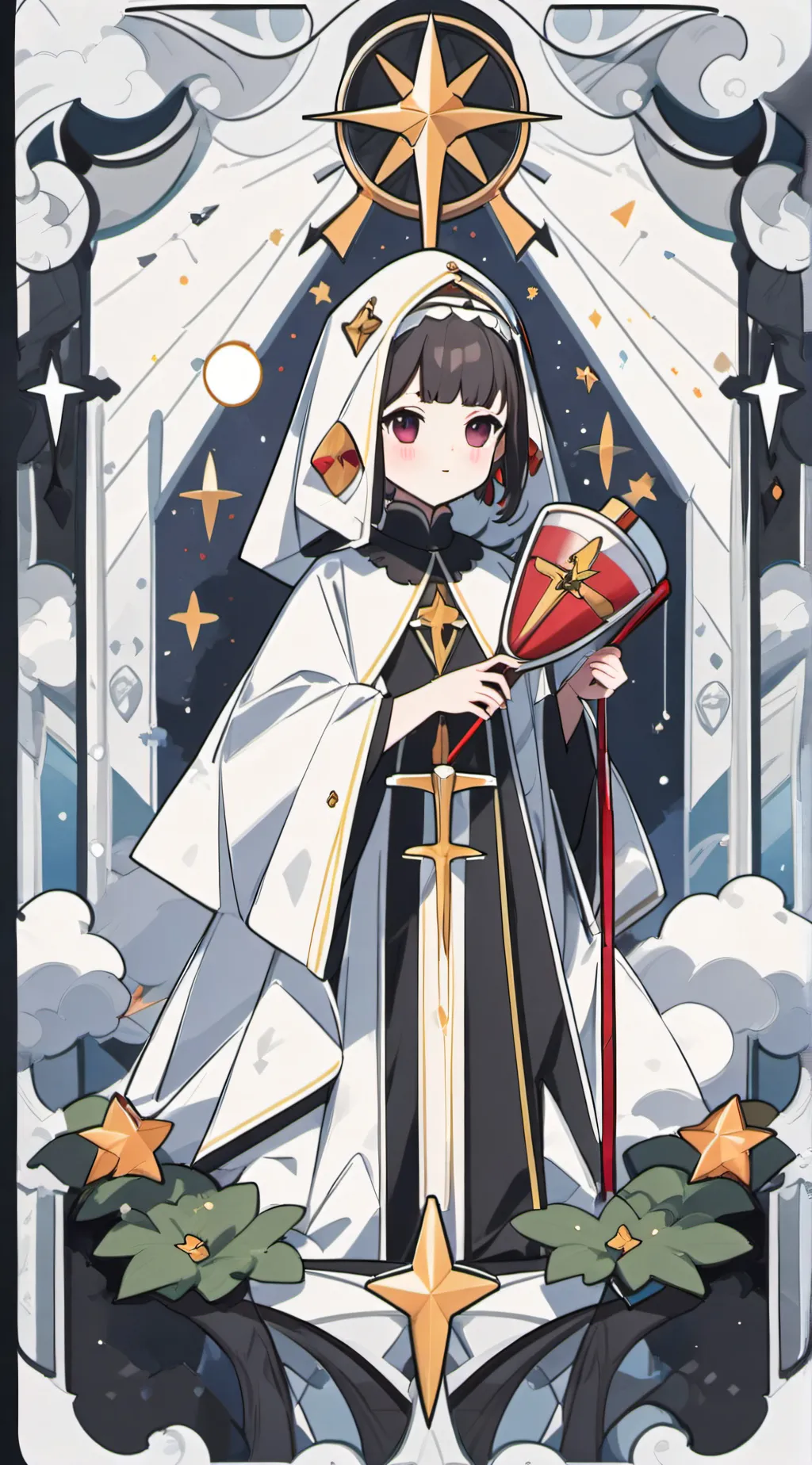 ai character: Amaris  background