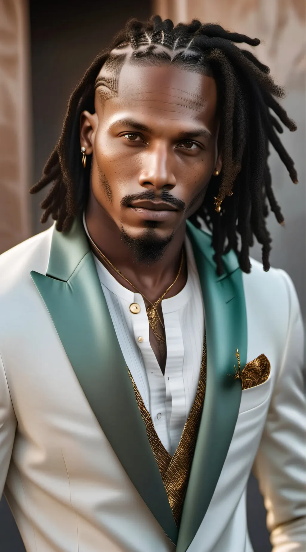 ai character: Khalid Johnson  background