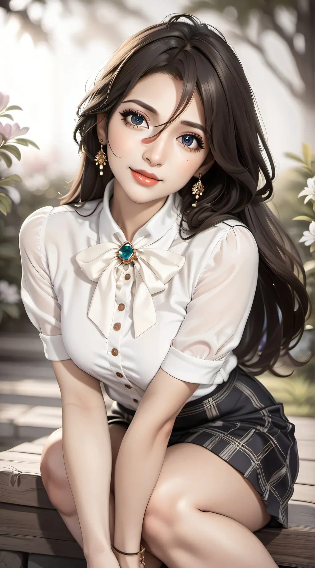 ai character: mega background