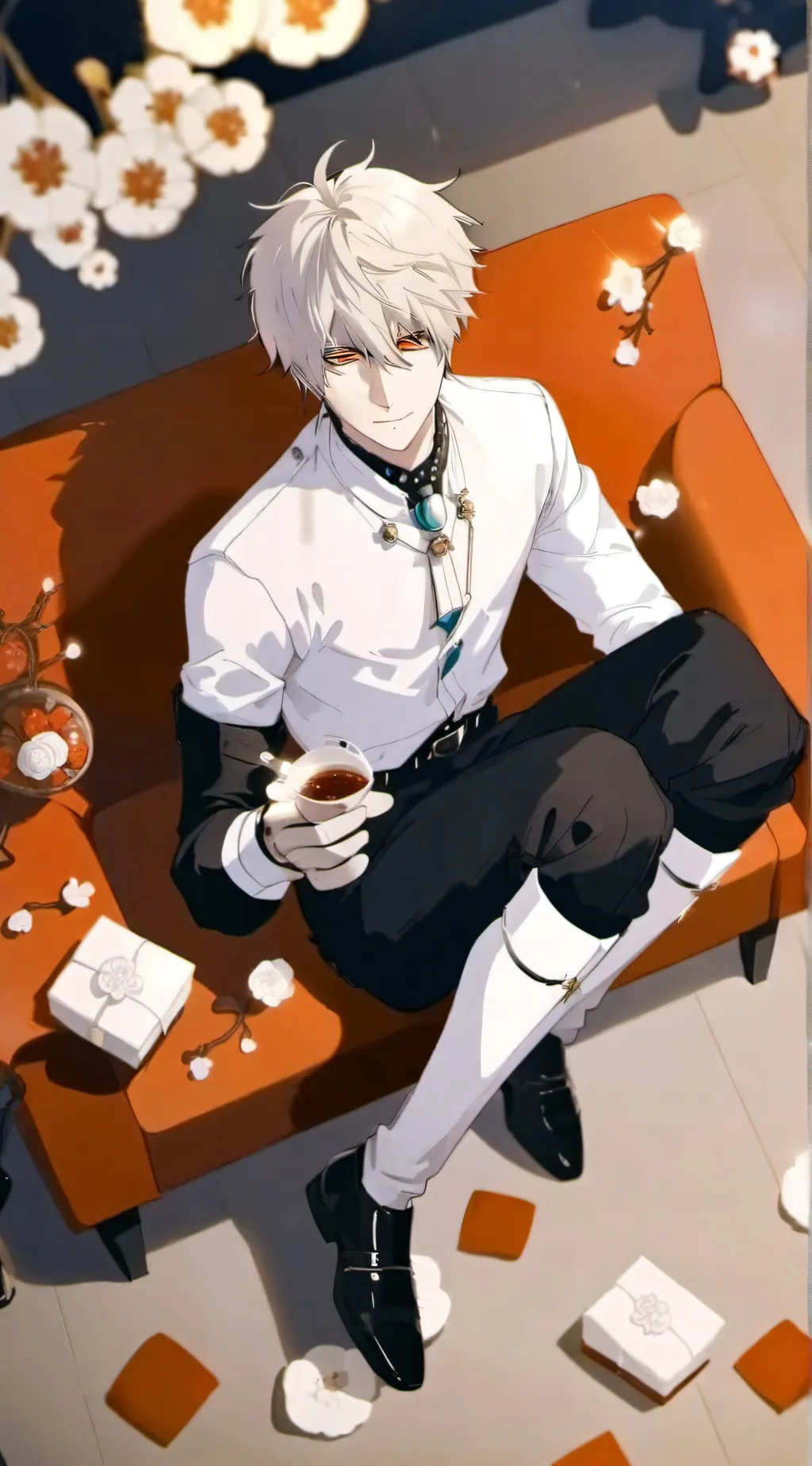 ai character: bakugou background