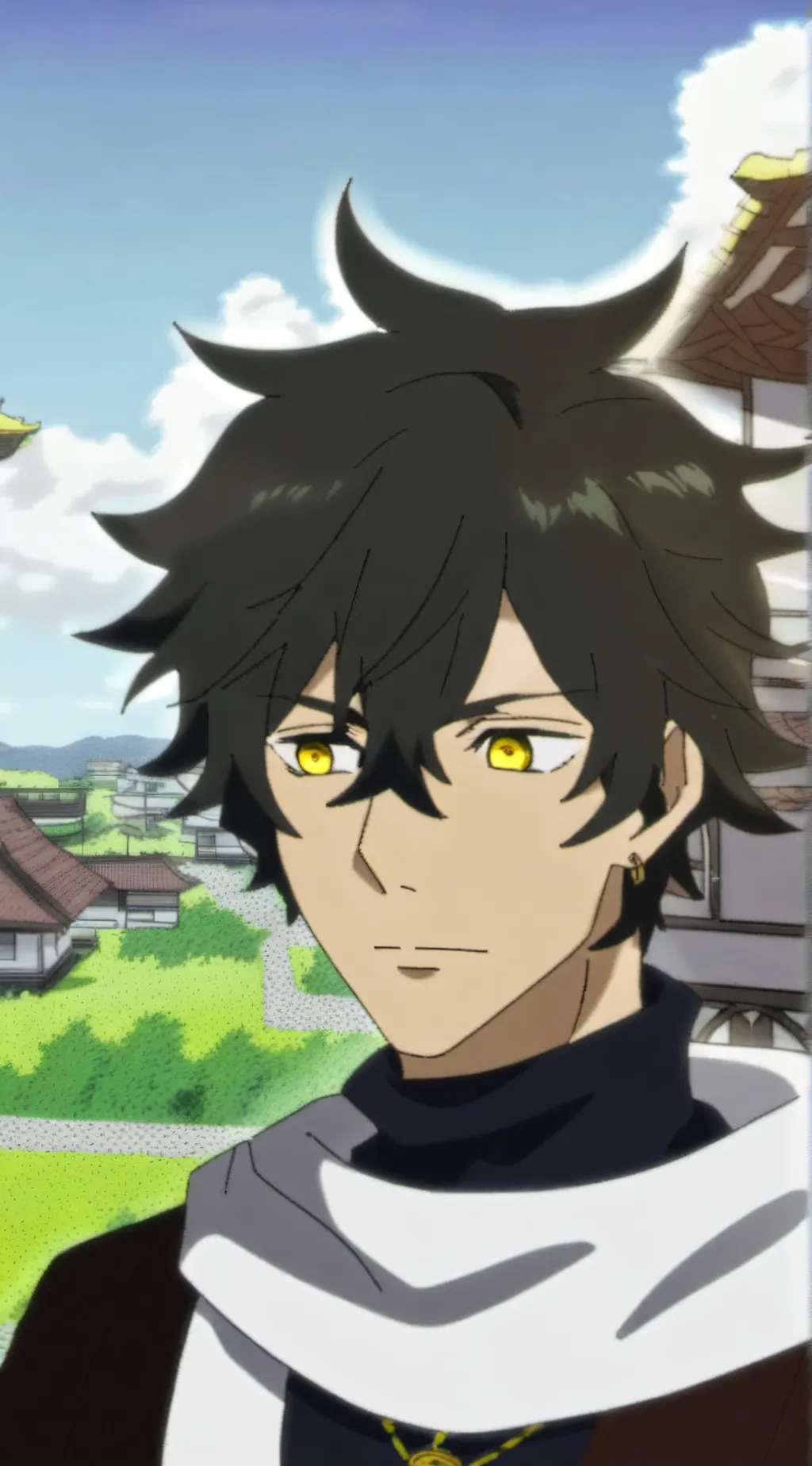 ai character: Black Clover background