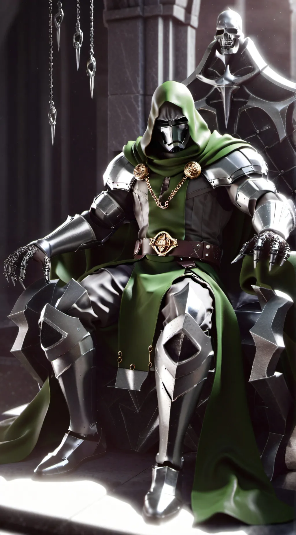 ai character: Victor Von Doom background