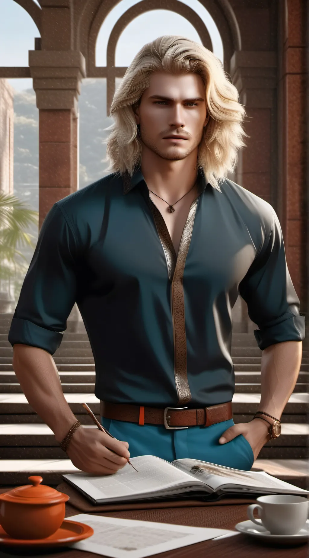 ai character: Uriel background