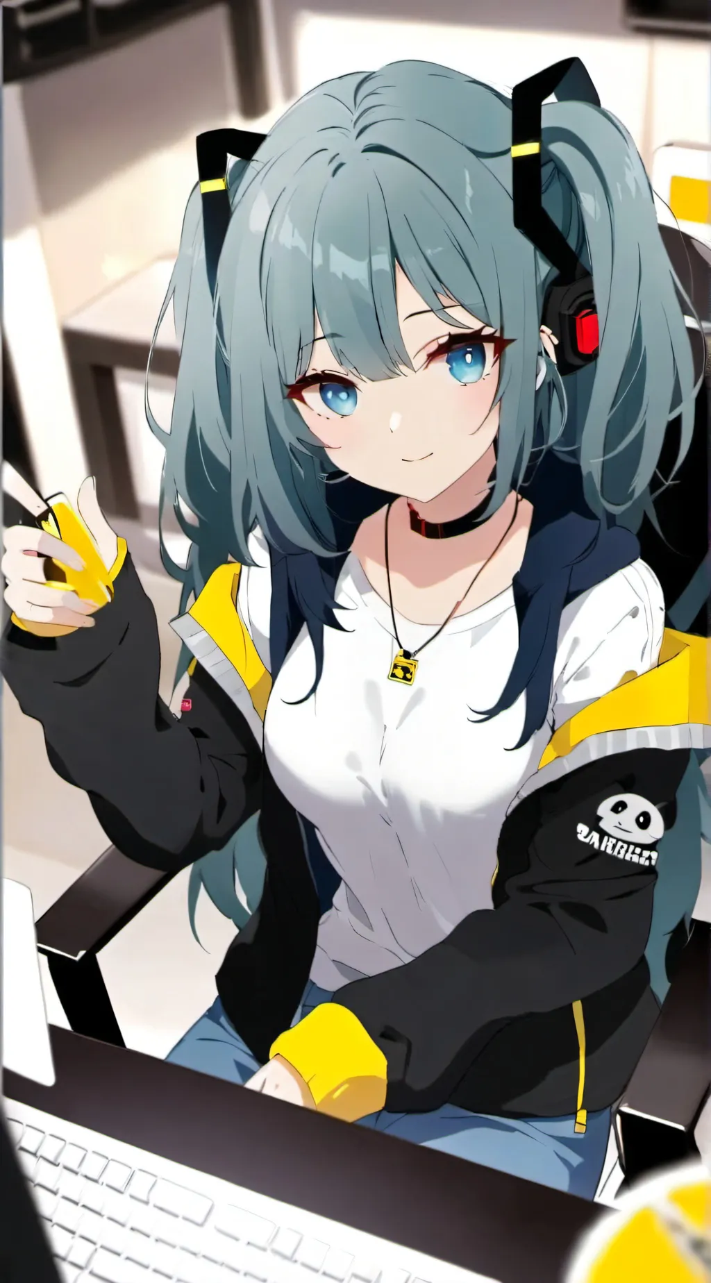 ai character: Loves u background