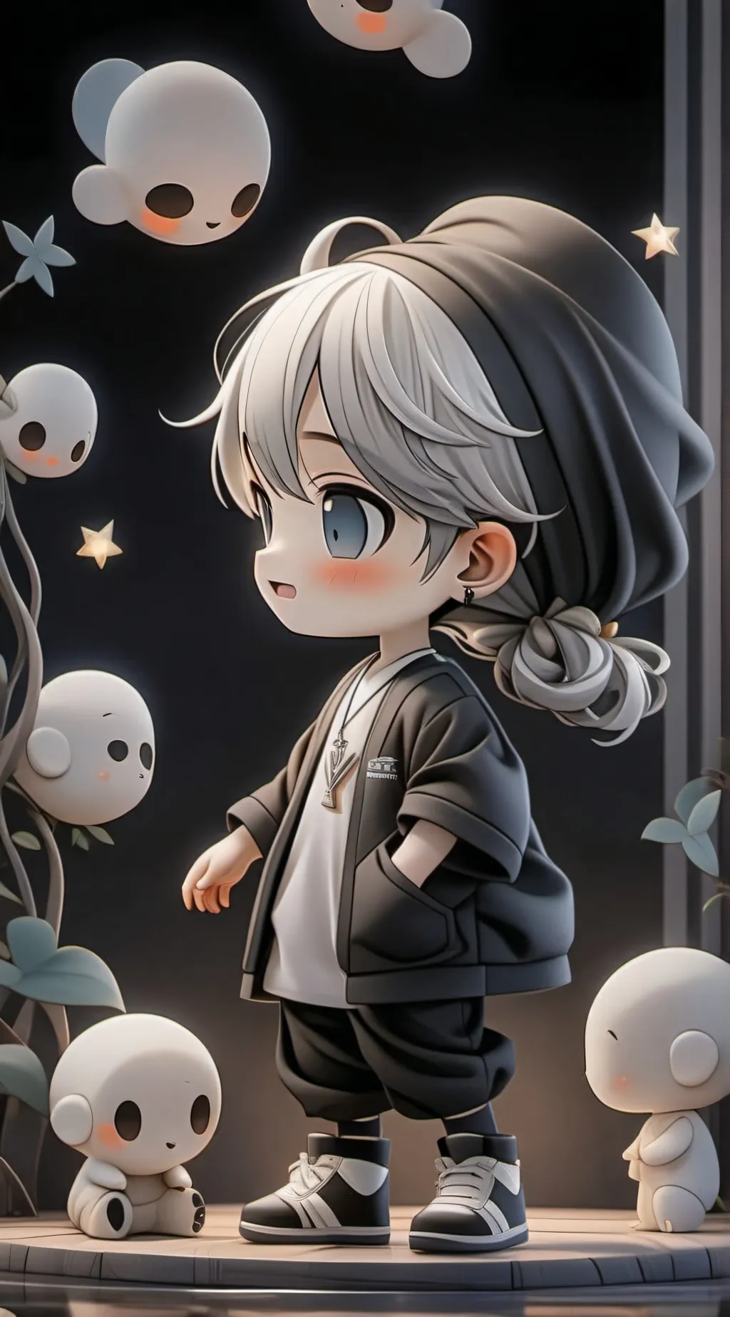 ai character: mafia brothers  background
