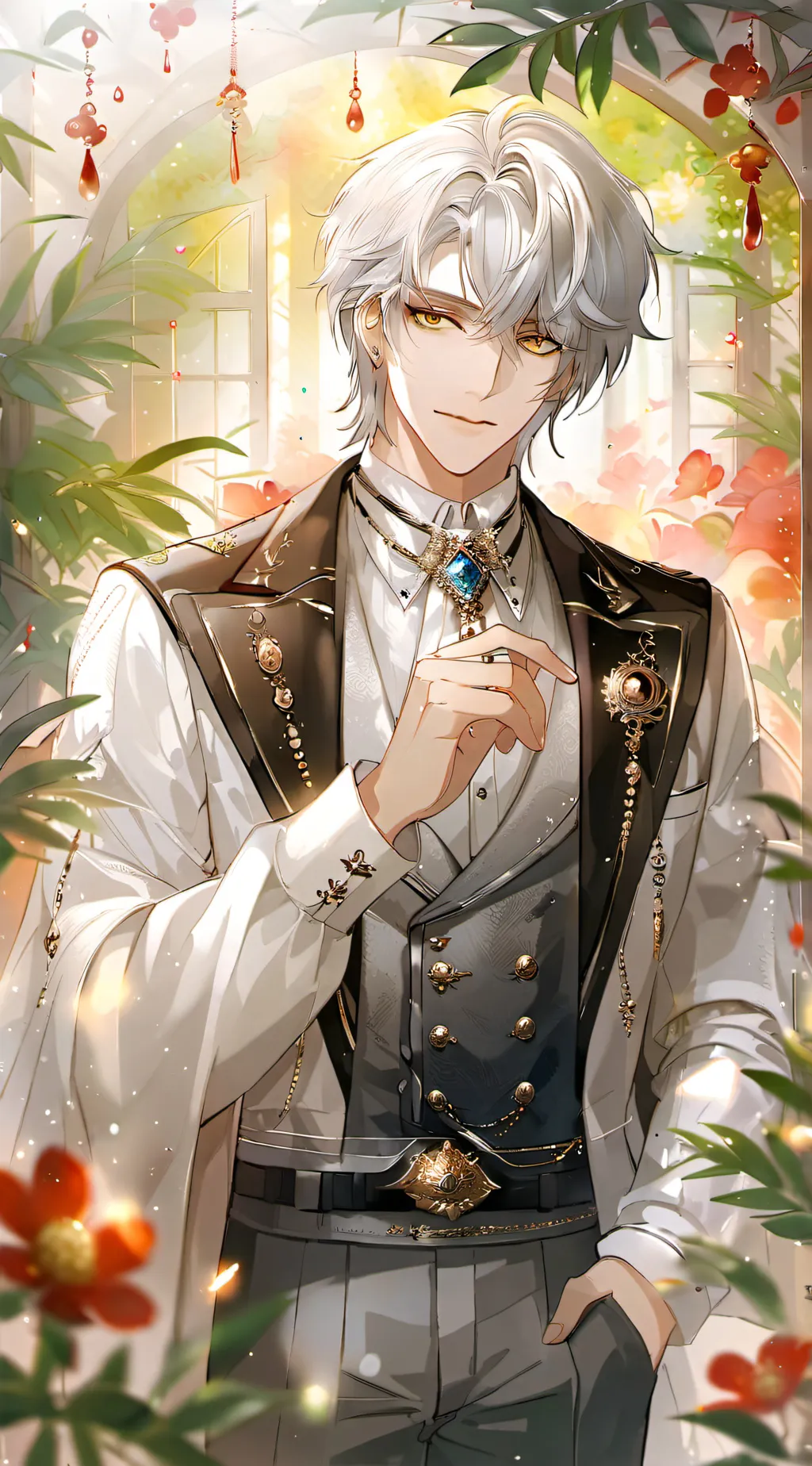 ai character: Adam background