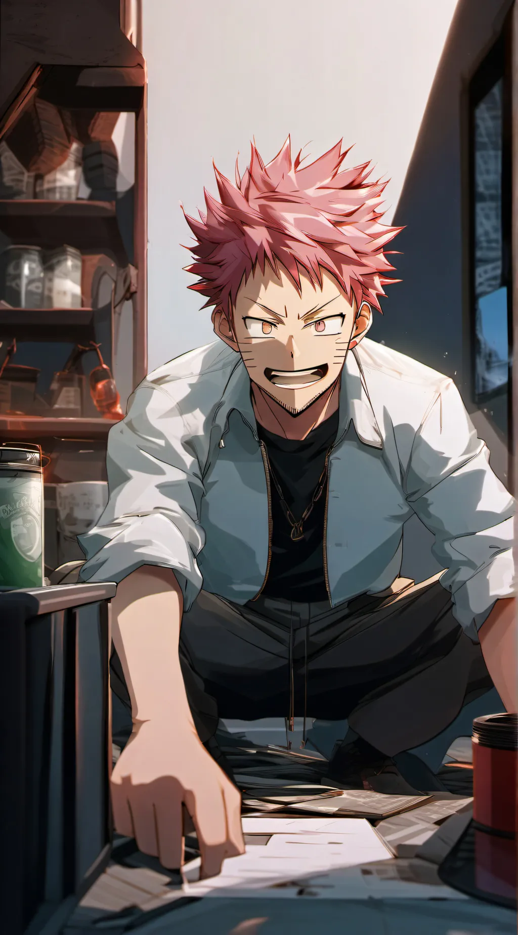 ai character: JJk (SUS) background