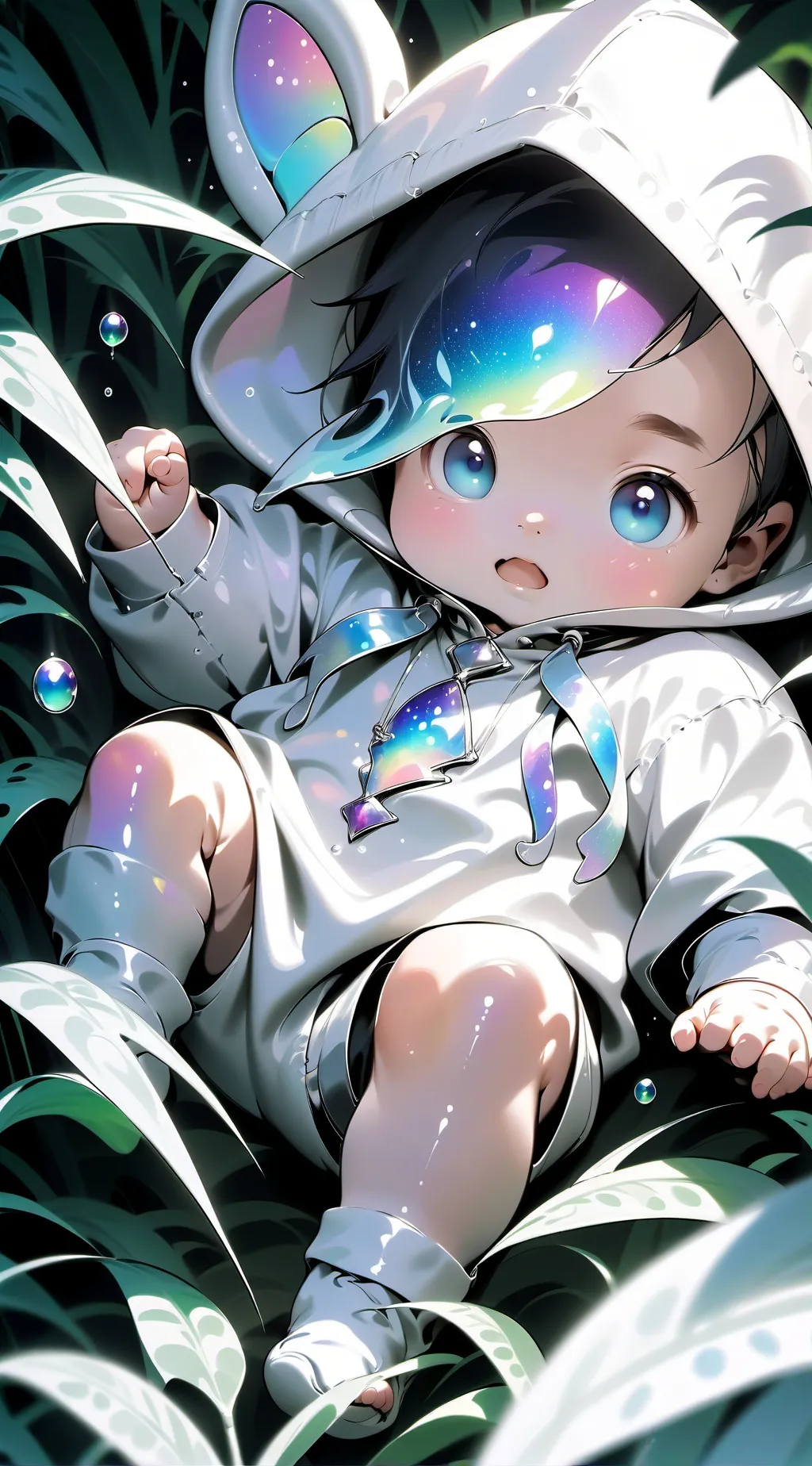 ai character: HH camping background