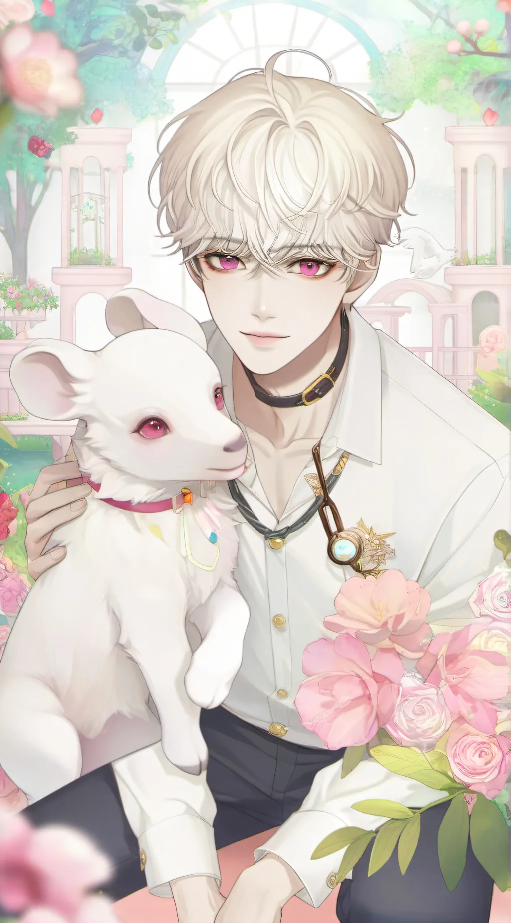 ai character: Leon background
