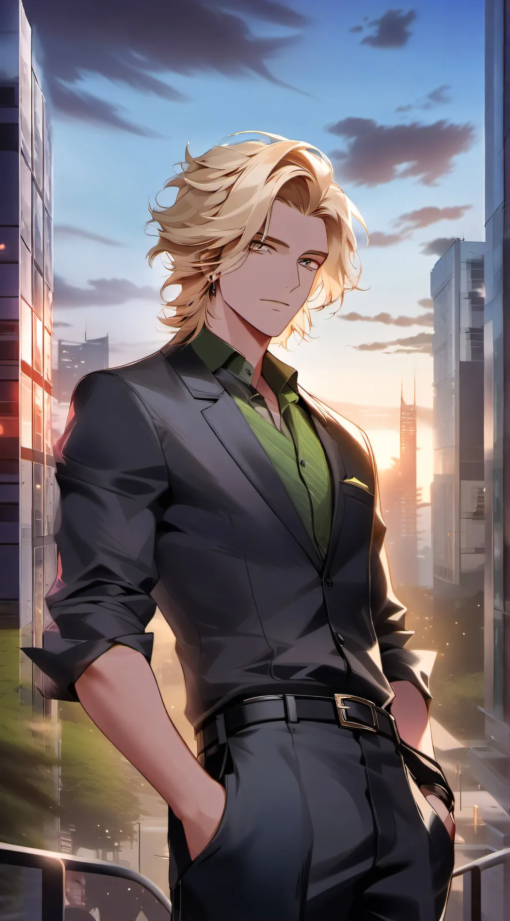 ai character: levi background