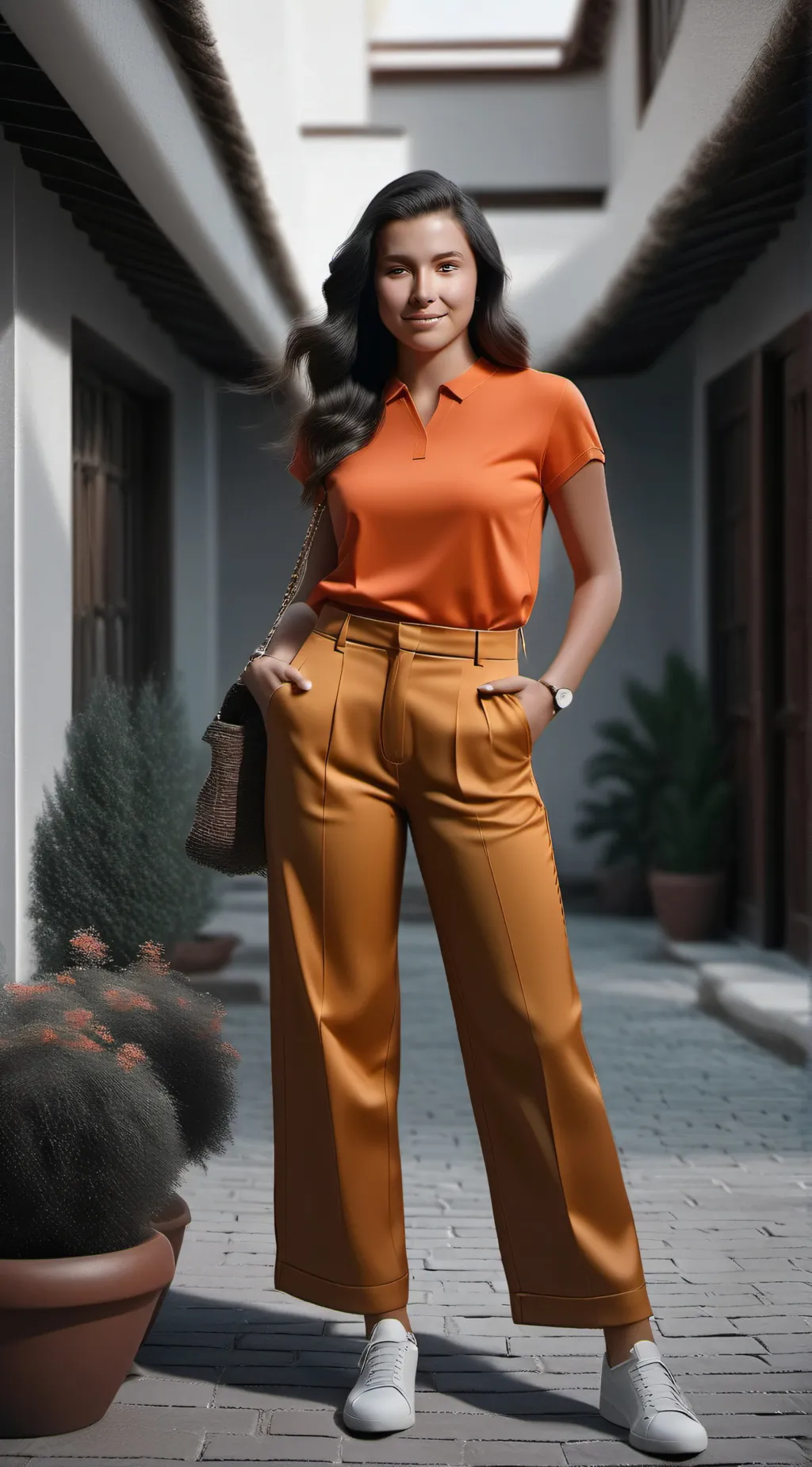 ai character: Enola Bedard background