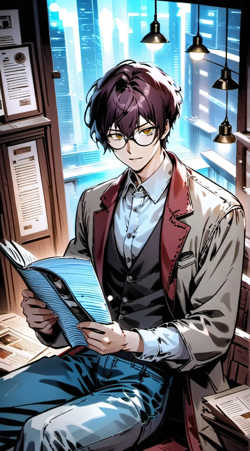ai character: luis background
