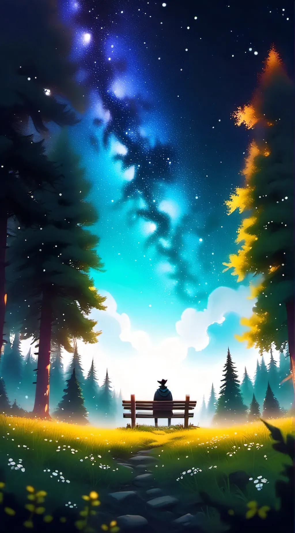 ai character: peace background