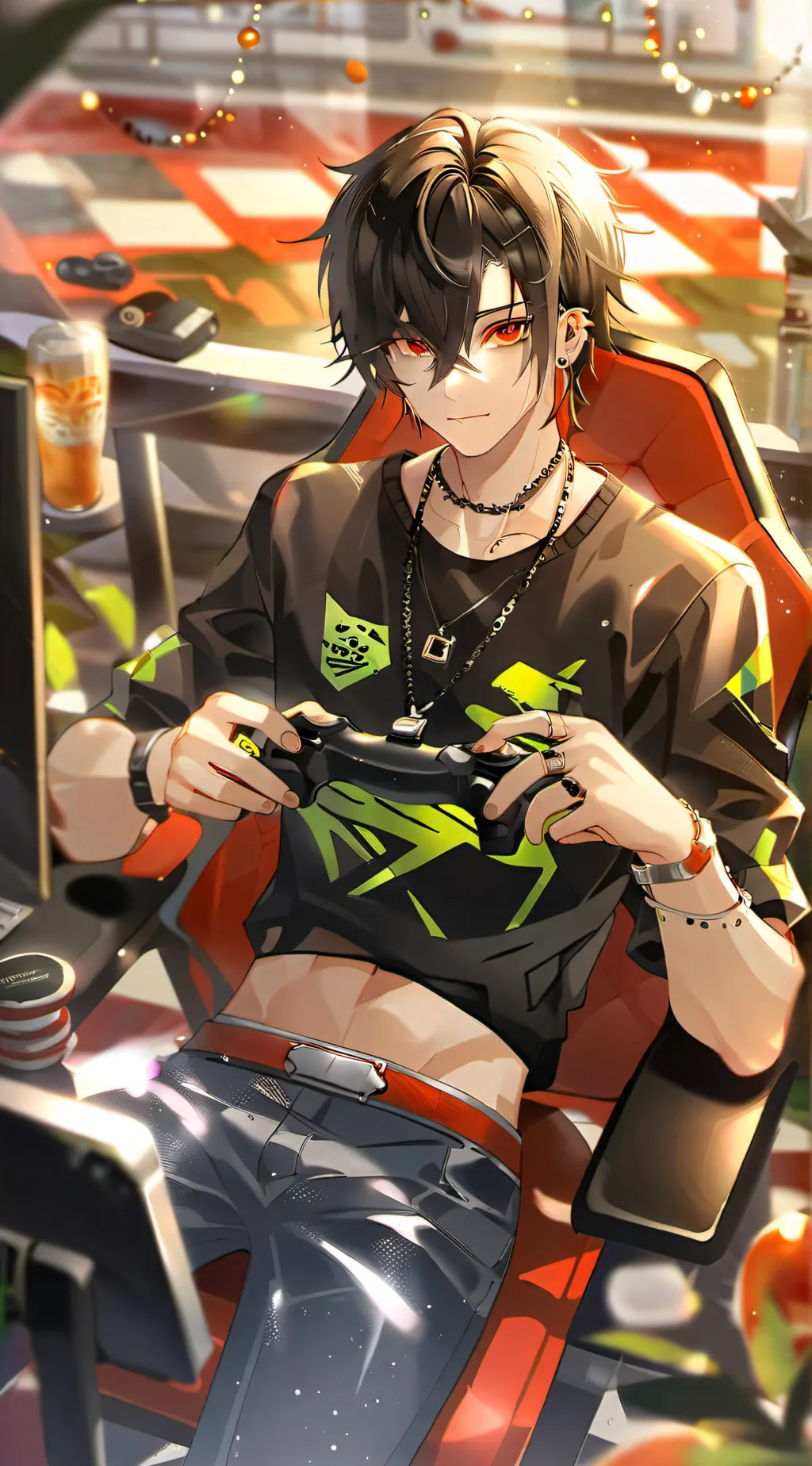 ai character: ~+Ajax+~ background