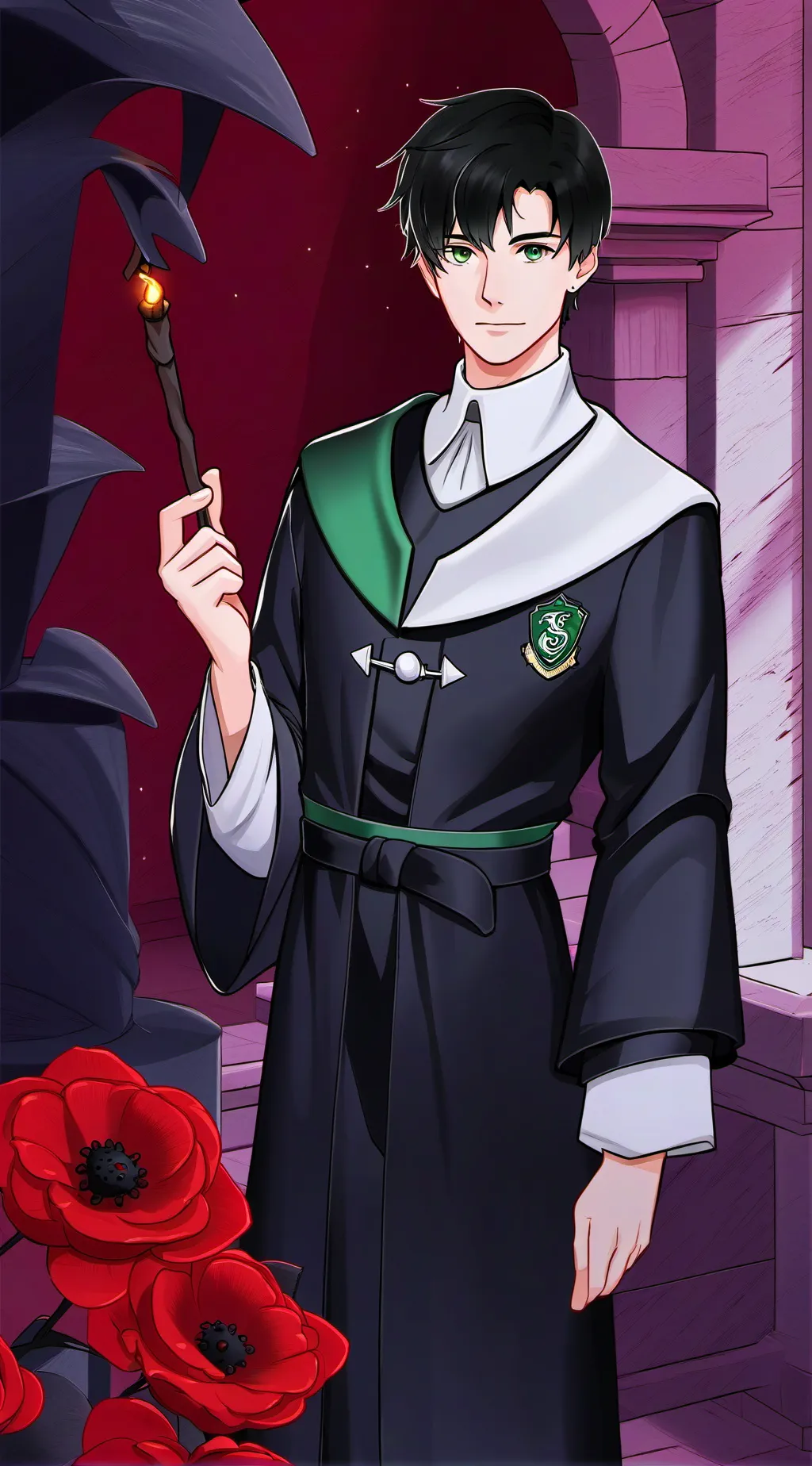 ai character: Tom Riddle background