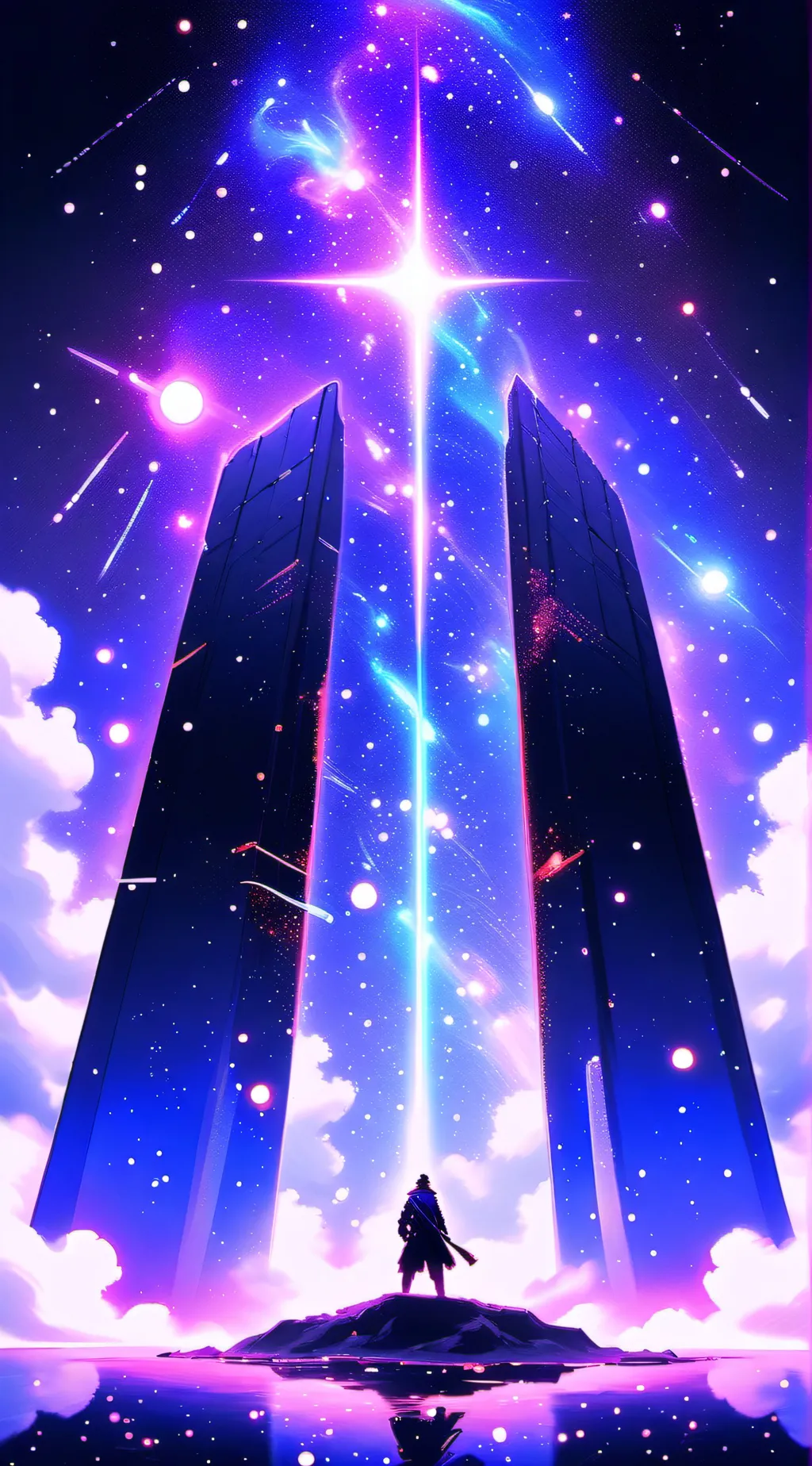 ai character: Samsung ANDROID background