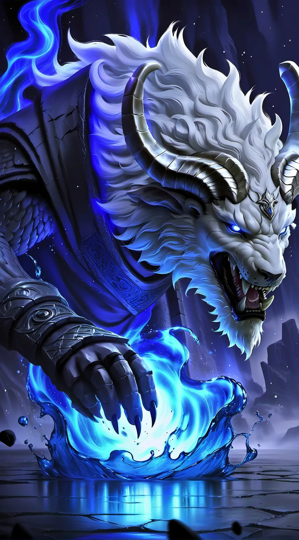 ai character: Wow background
