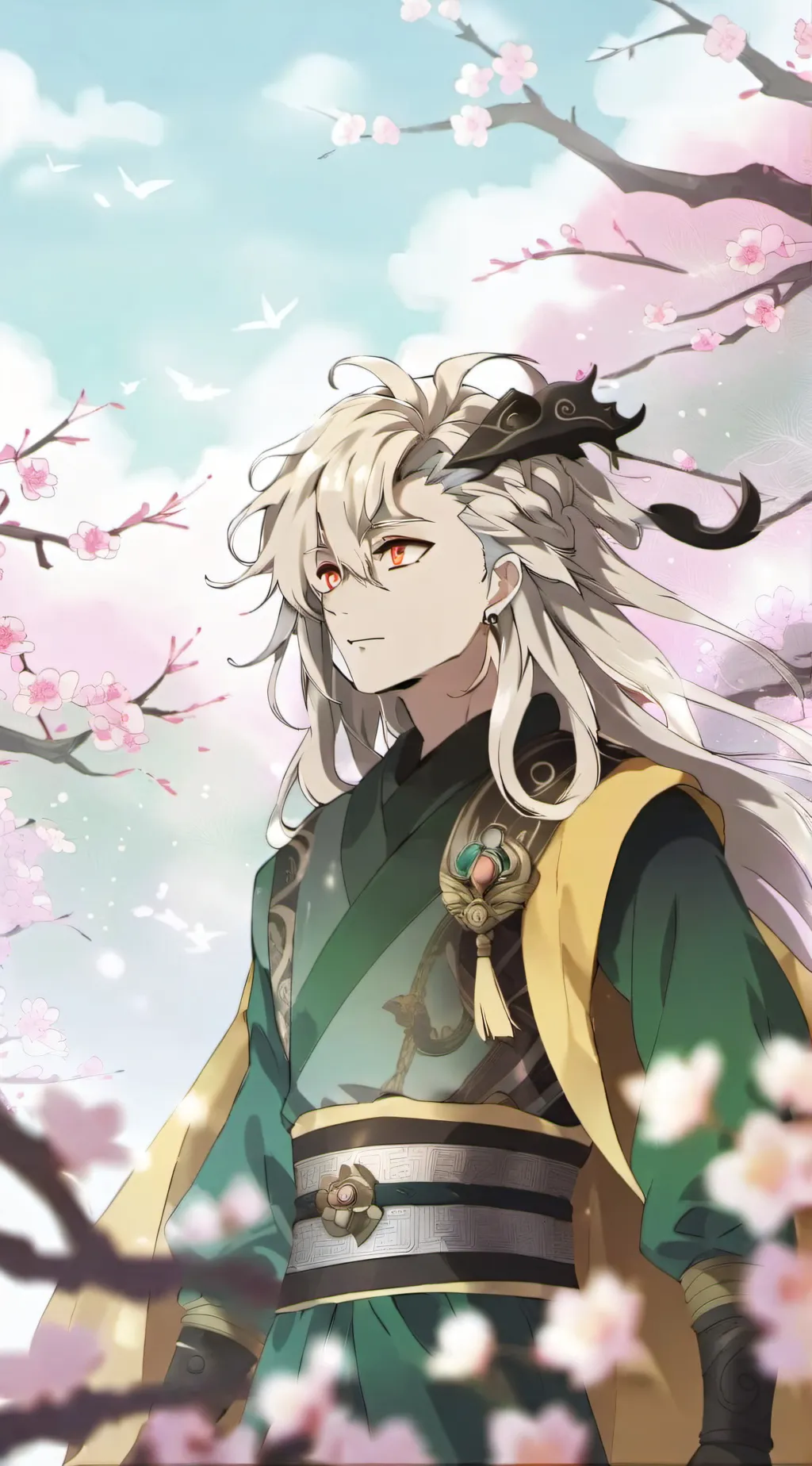 ai character: Demon slayer background