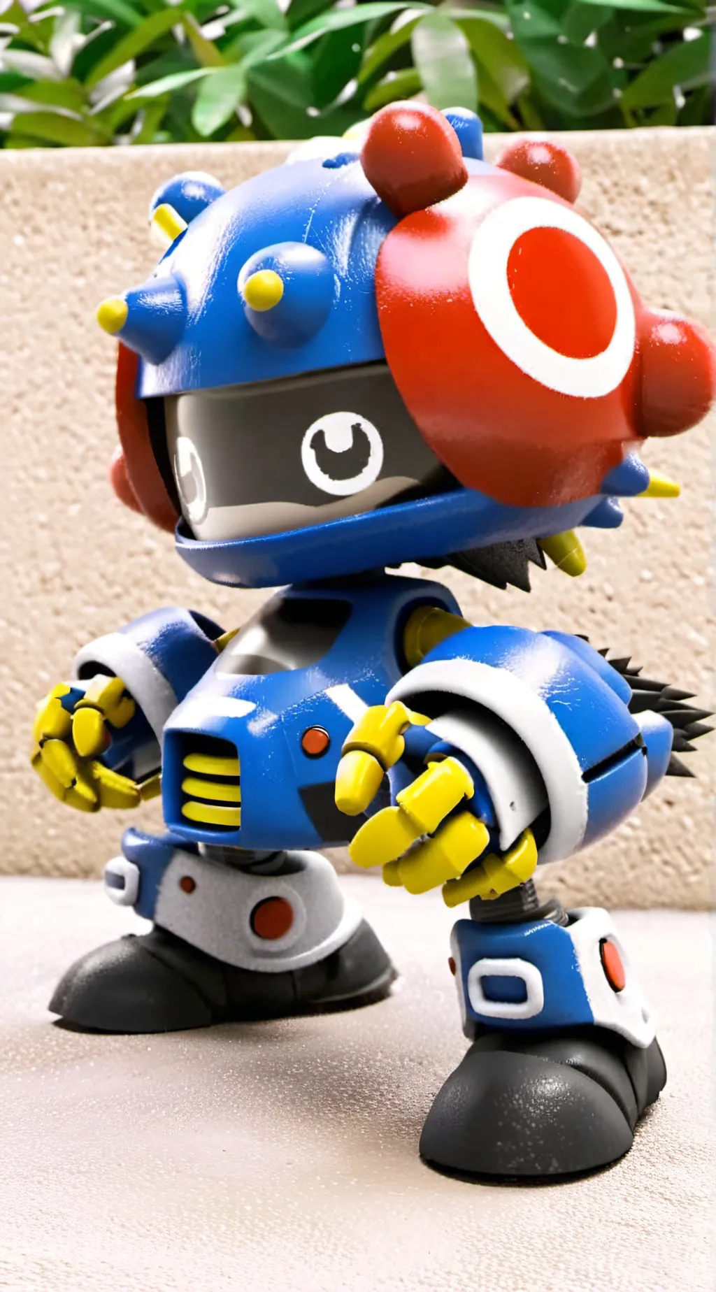 ai character: metal sonic background