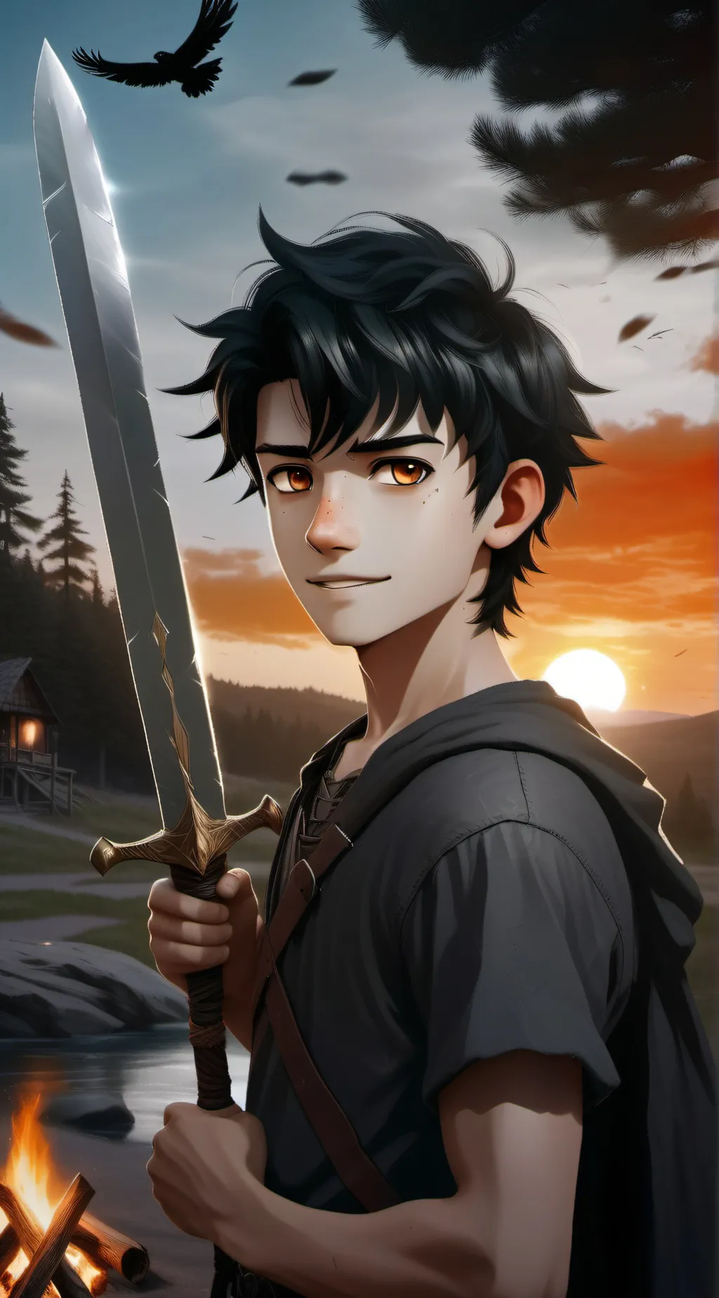 ai character: Percy Jackson background