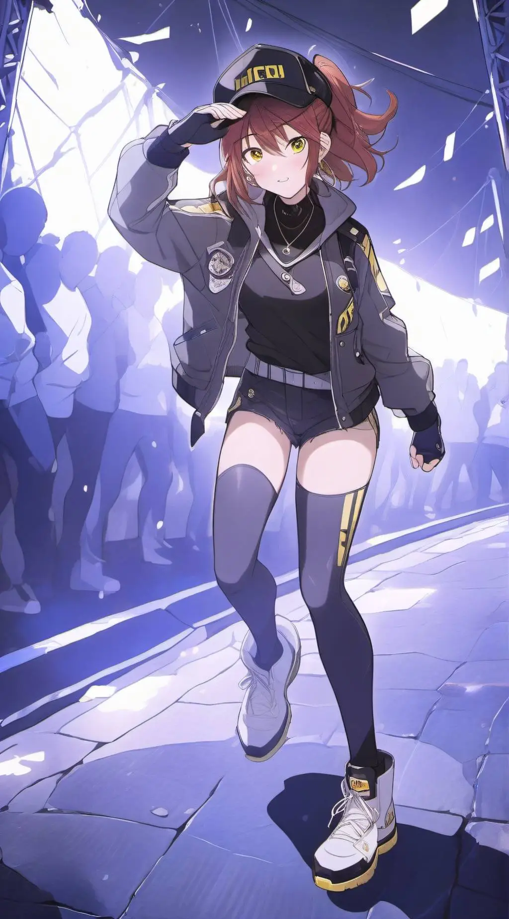 ai character: Rena  background