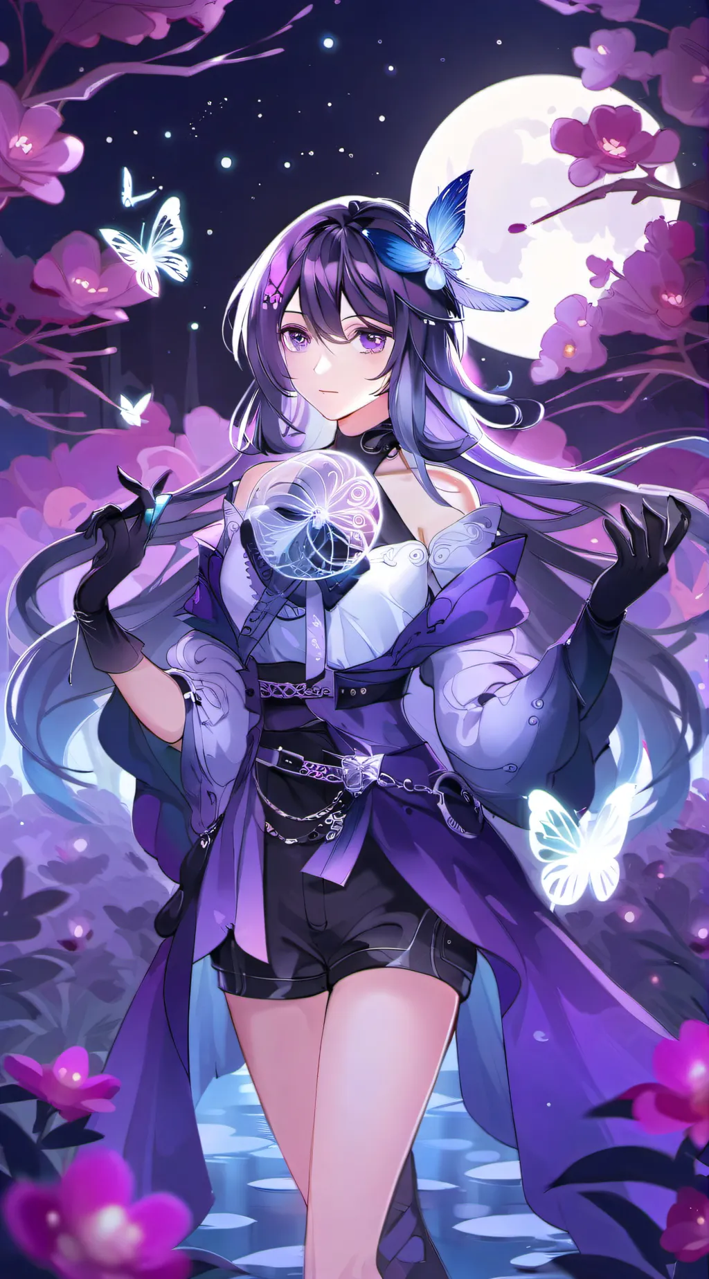 ai character: Seele background