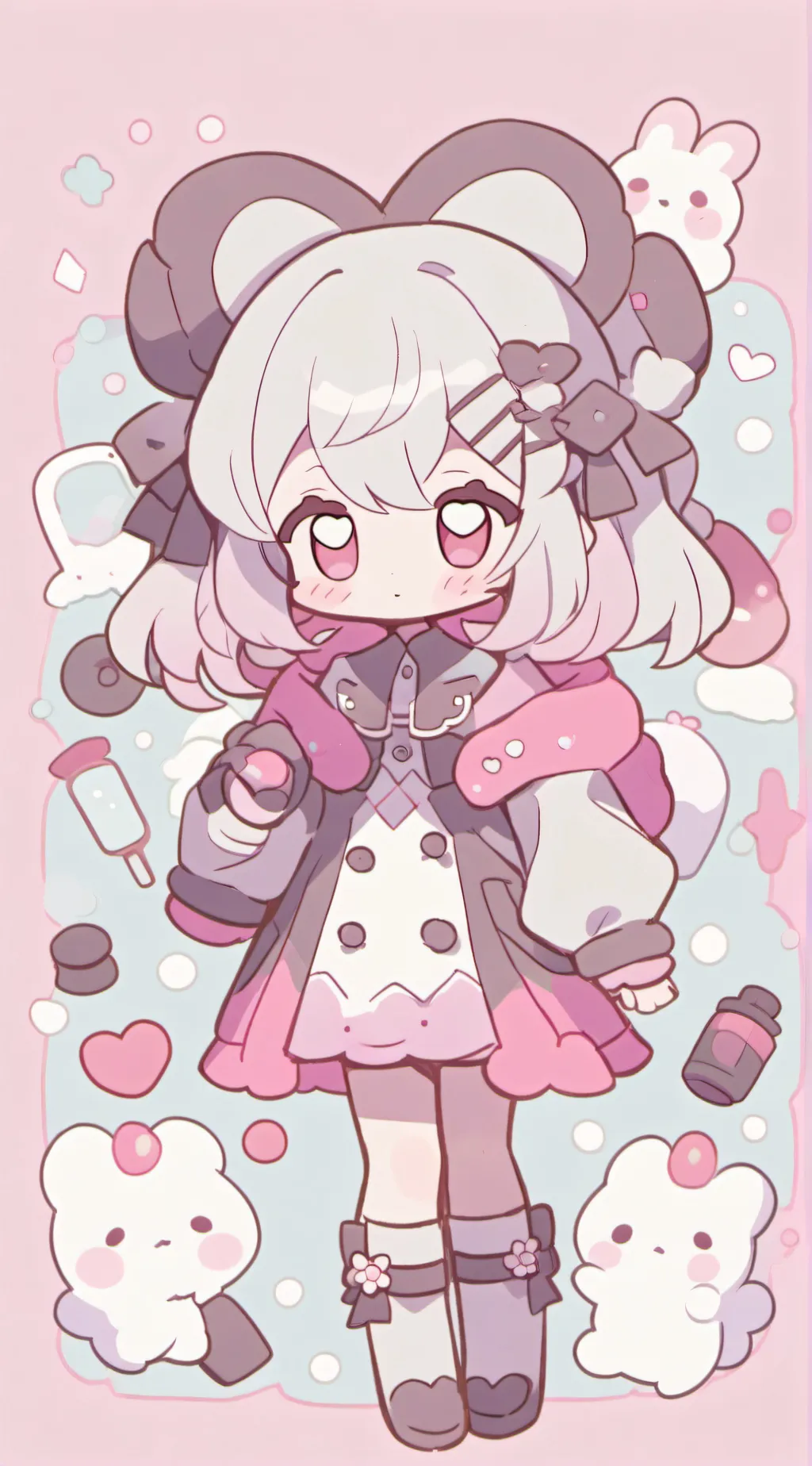 ai character: day count background