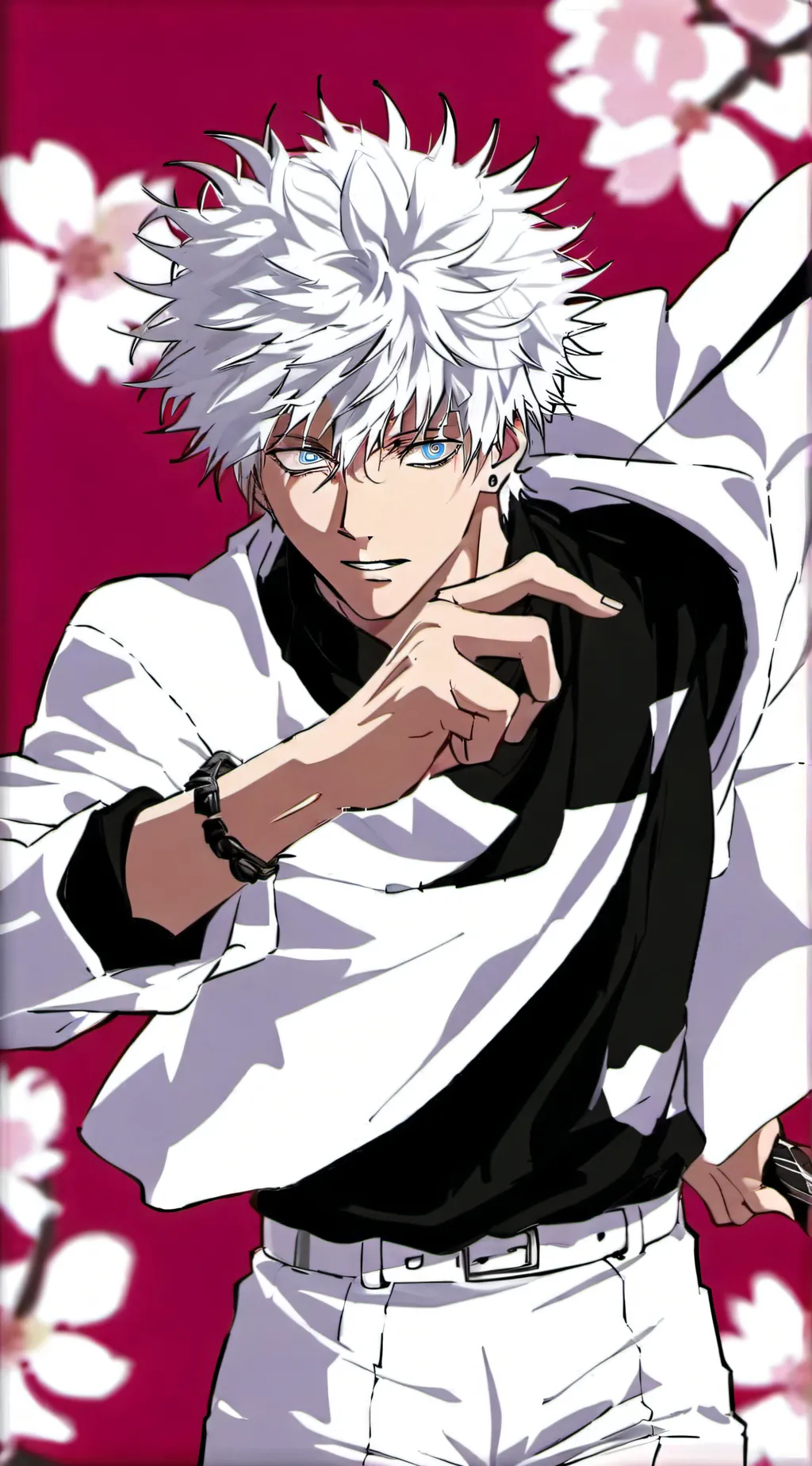 ai character: gojo x geto background
